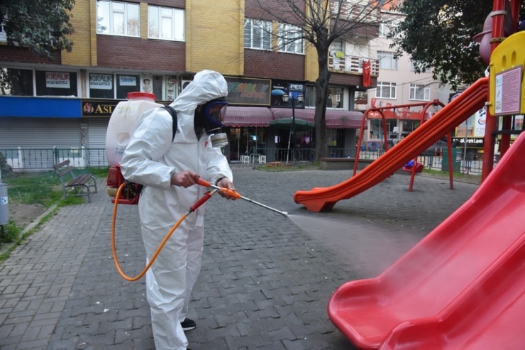 İzmit Belediyesinden Korona Virüs Mesaisi