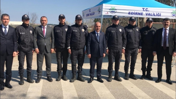 Emniyet Genel Müdürü Mehmet Aktaş Pazarkule’de