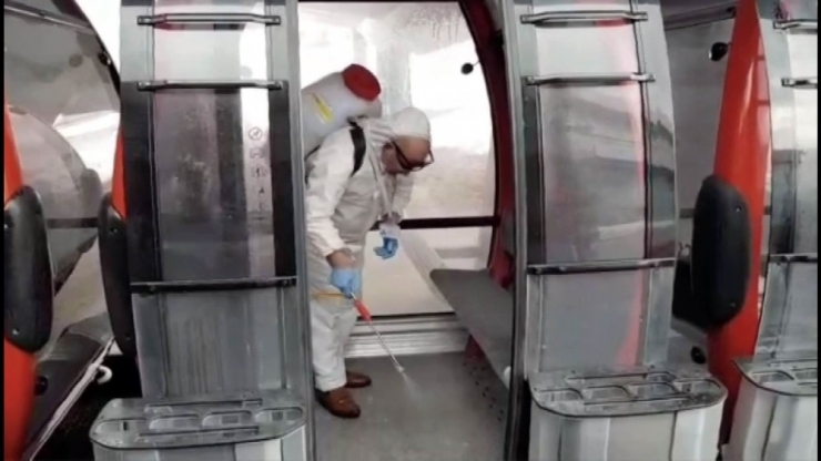 Erciyes’te ‘Korona Virüs’ Önlemleri Arttı