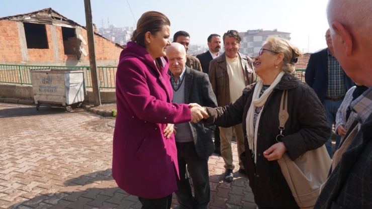 Mahalle Sakinleri, Başkan Hürriyet’e Teşekkür Etti