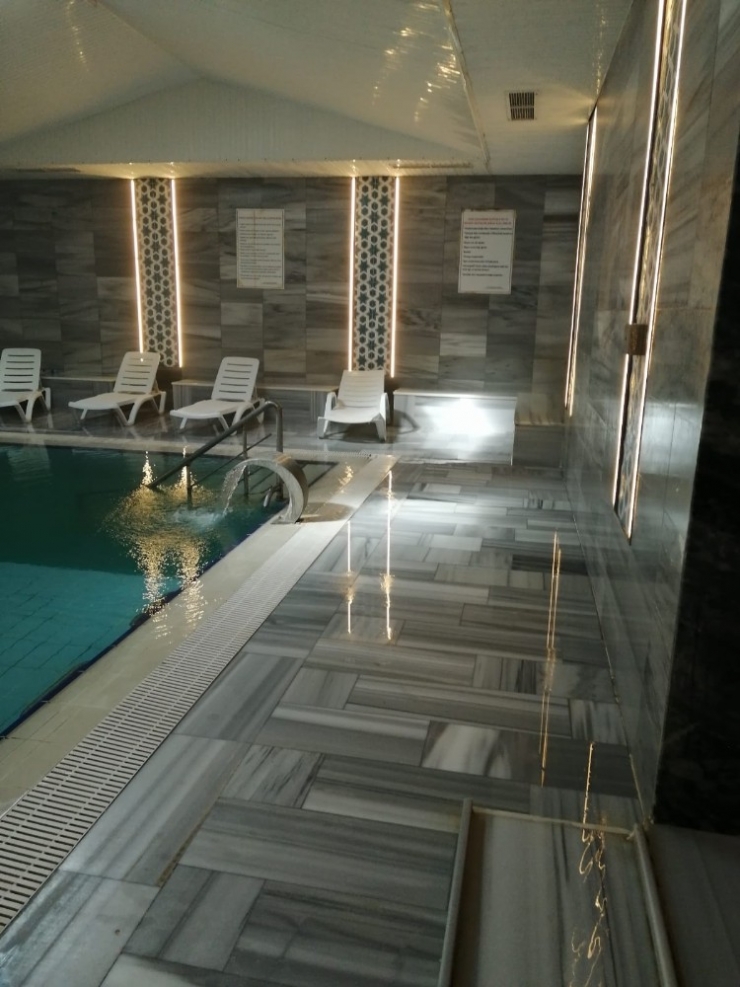 Kızılcahamam’da Termal Tesis Dezenfekte Edildi