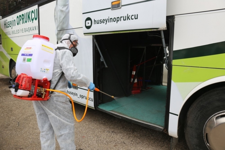 Ereğli Belediyesinden Korona Virüs Mücadelesi