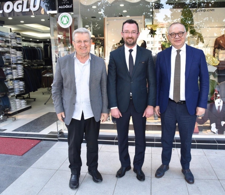 Başkan Ergün Manisa Esnafının Nabzını Tuttu