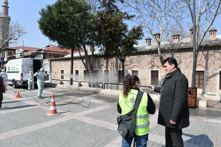 Osmangazi’den Korona Virüsü Tedbirleri