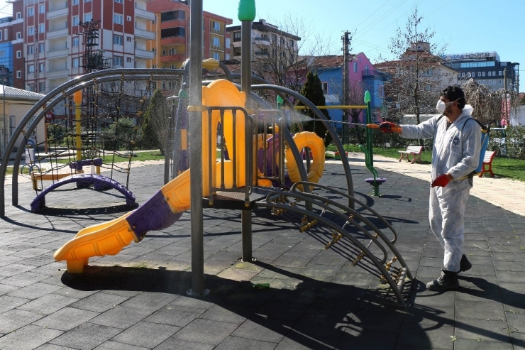 Çorlu Belediyesi, Korona Virüs Tedbirlerini Sürdürüyor