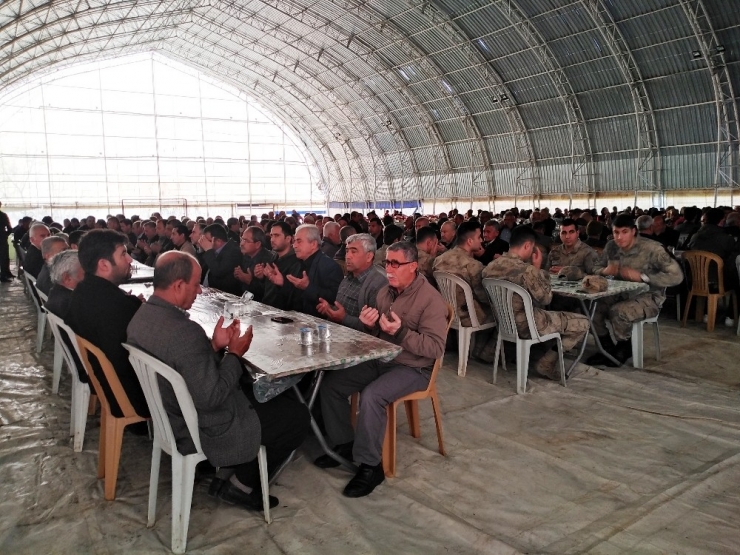 İdlib Şehidi Uzman Çavuş Deprem İçin Mevlid Okutuldu
