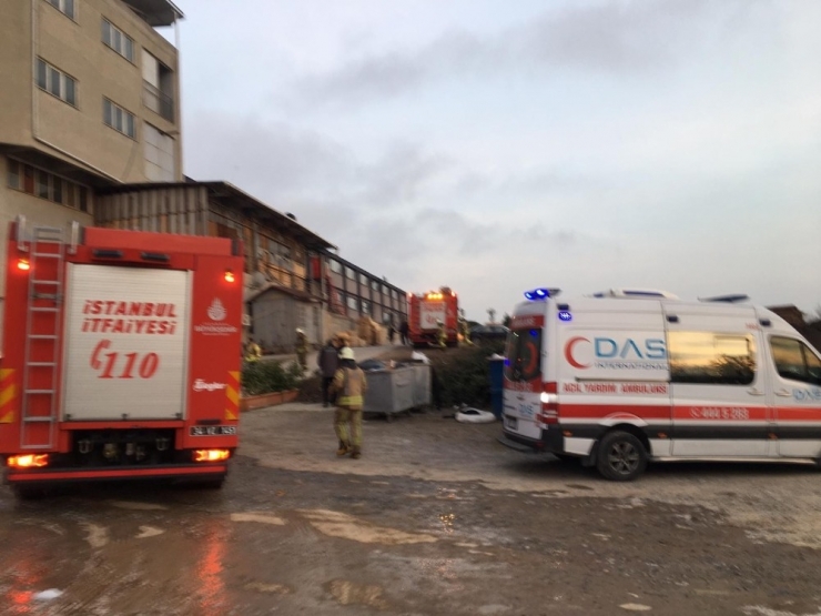 Tuzla Deri Sanayi’de Korkutan Yangın