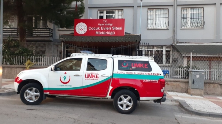 Uşak’taki Yetiştirme Yurdunda Yangın Çıktı