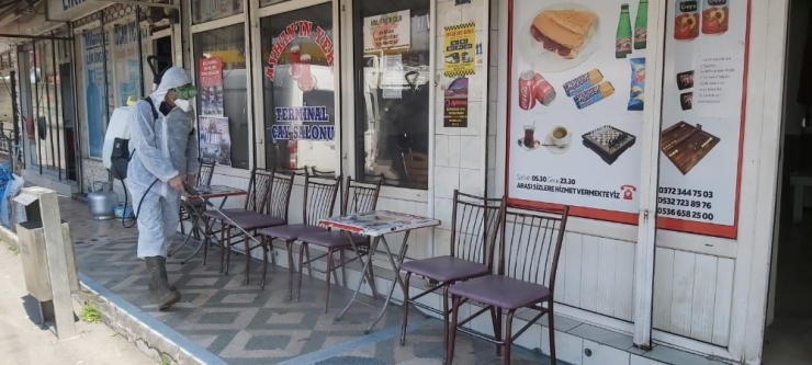 Ormanlı Belediyesi Koronavirüs’e Karşı Tüm Beldeyi Dezenfekte Etti