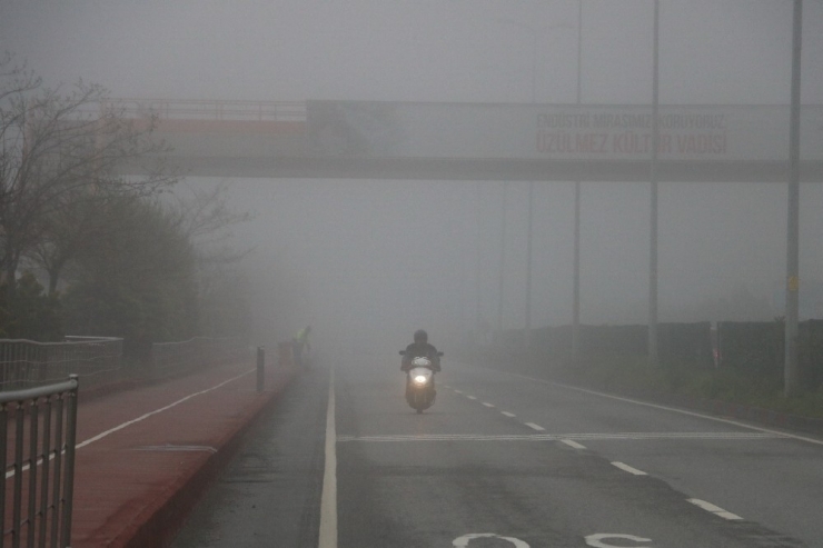 Zonguldak’ta Sis Etkili Oldu, Görüş Mesafesi 30 Metreye Düştü