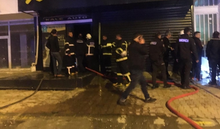 İş Yerinde Korkutan Yangın