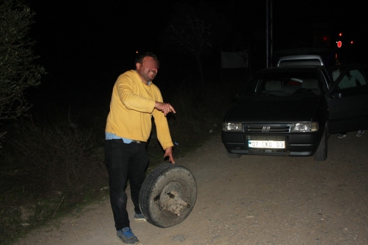 Polis Ve Jandarmanın 220 Promil Alkollü Sürücüyle İmtihanı