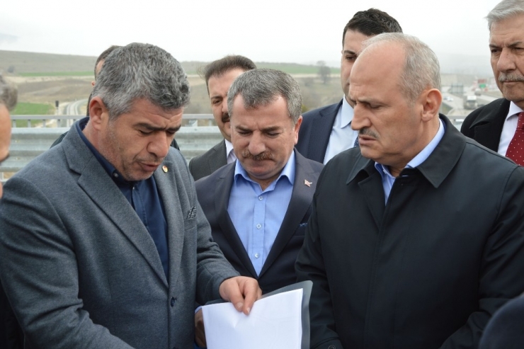 Bakan Turhan Havza’da İncelemelerde Bulundu