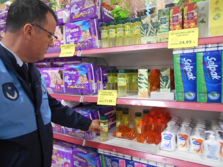 Çayırova Belediyesi’nden Etiket Denetimi