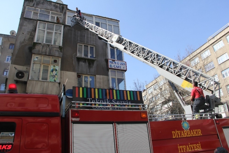 Sahipleri Operasyonla Gözaltına Alındı, Evde Kalan Köpekleri İtfaiye Kurtardı