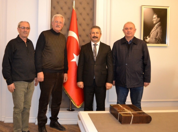 Eskişehir Emniyet Müdürü Dinç, Abd’de Emniyet Müdürlüğü Yapan Bayçora İle Görüştü