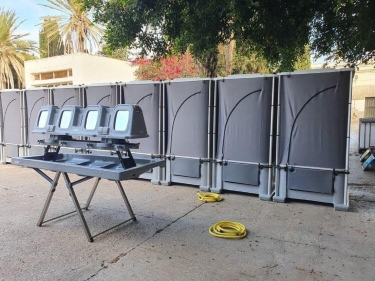 İspanya’nın Kuzey Afrika’daki Karantina Çadırları