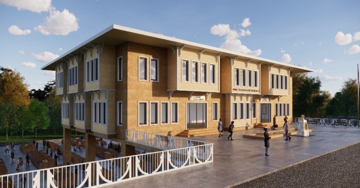 Kazancı Kültür Merkezinin Temeli Atıldı