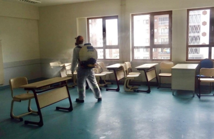 Körfez’de Okullar Ve Yaşam Alanları İlaçlandı