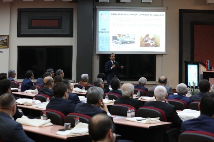 Meclis Üyelerine Geri Dönüşüm Anlatıldı