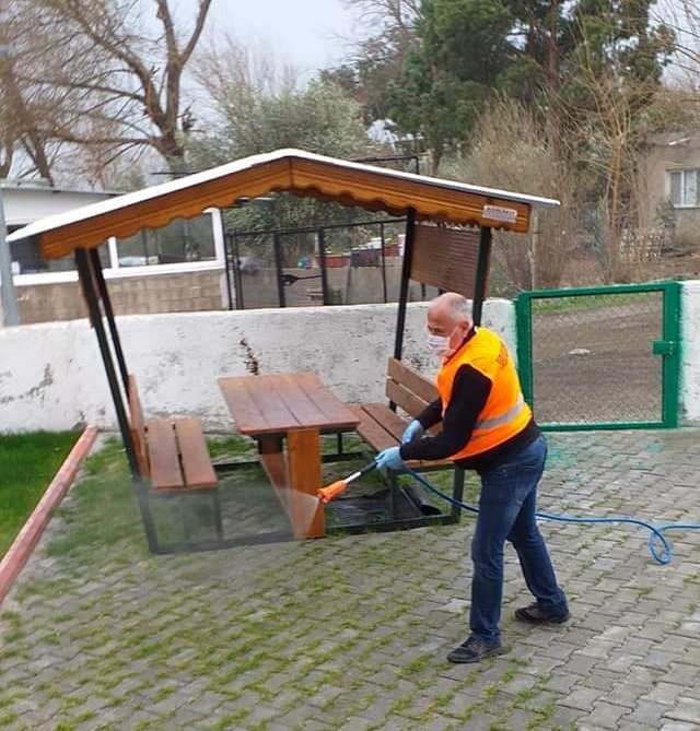 Osmaniye’de Dezenfekte Çalışması