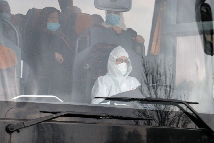 Umreden Dönen 403 Bursalı Ankara’da Karantinada