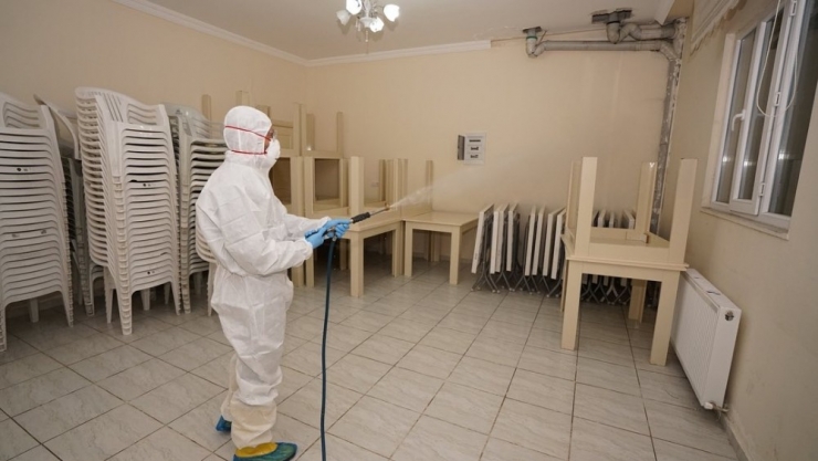 Adıyaman’da Dezenfekte Çalışmaları Başladı