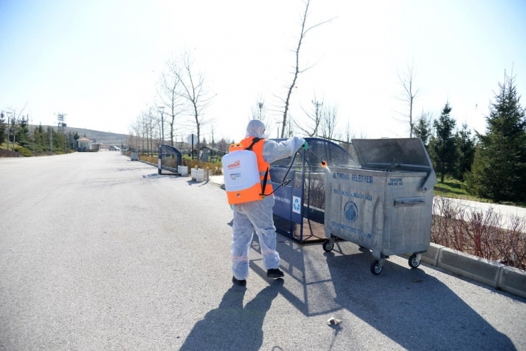 Altındağ’da Parklara Yoğun Bakım