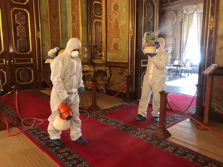 Beylerbeyi Sarayı’nda Korona Virüs Önlemi