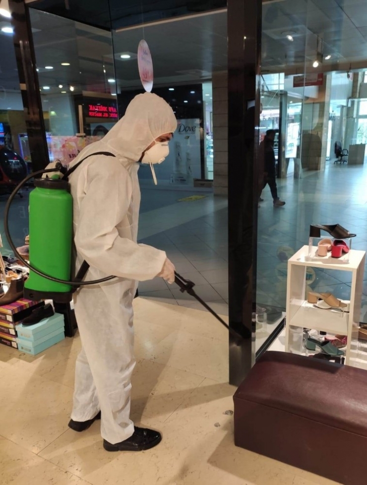 Basın Kültür Sarayı Dezenfekte Edildi