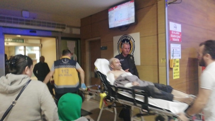 Evinde Tüp Patlayan Yaşlı Adam Yaralandı