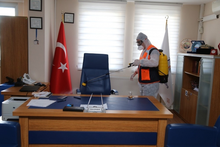 Büyükçekmece’de Korona Virüs Mesaisi