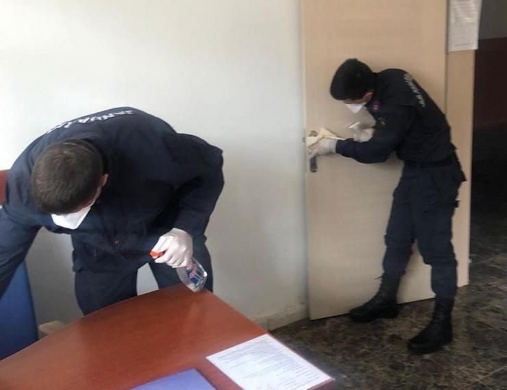 Kırklareli’de Tüm Kurumlarda Dezenfekte Çalışmaları