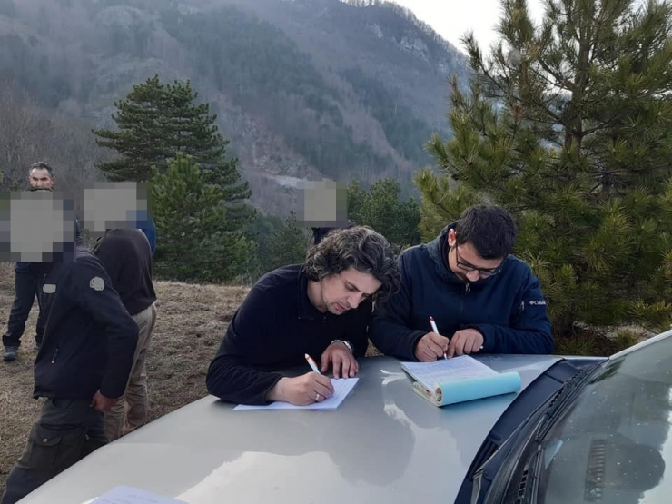 Kaçak Avcılar Yakalandı