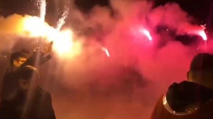 İstanbul’da Asker Uğurlamalarında Şoke Eden Görüntüler Kamerada