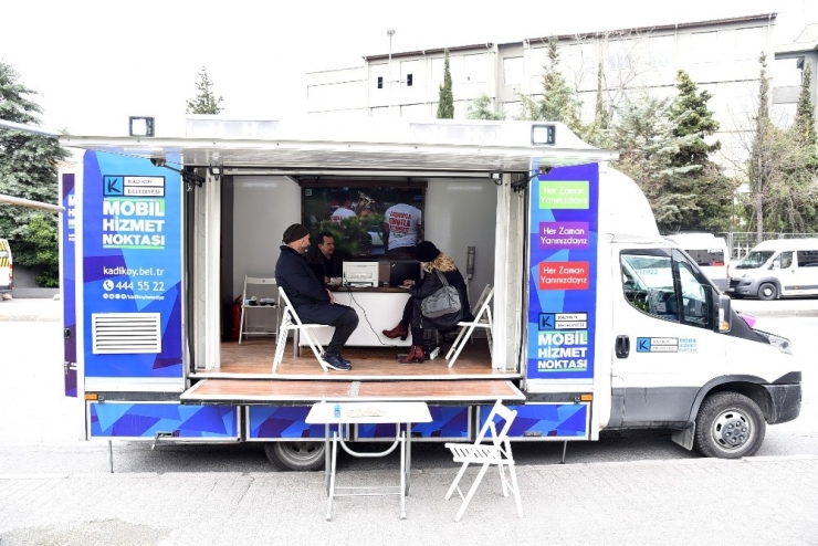 Kadıköy’de Koronaya Karşı Mobil Belediyecilik