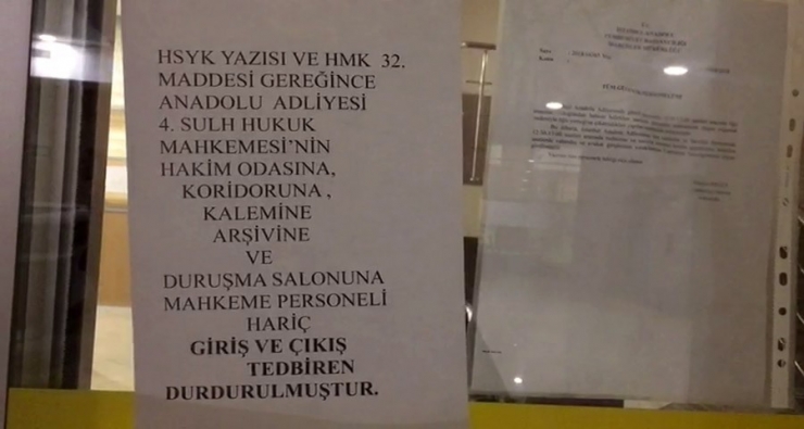 Anadolu Adliyesinde ‘Korona Virüsü’ Tedbirleri Kapsamında Bazı Duruşmalar Ertelendi