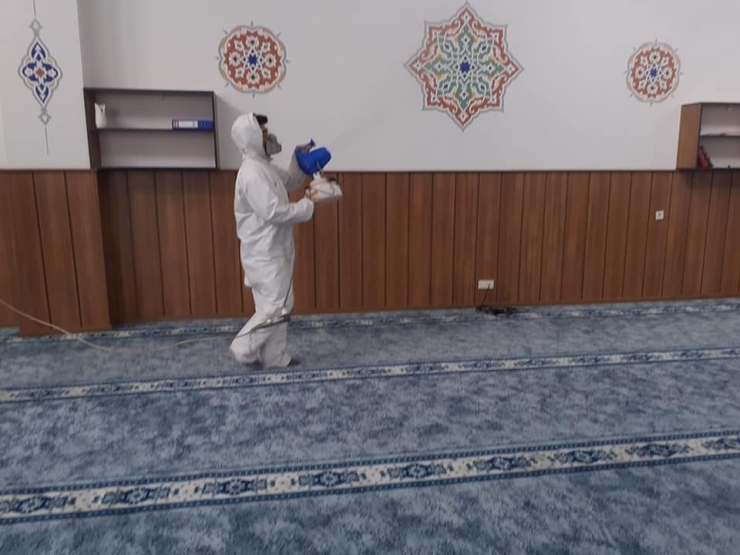 Elbeyli İlçesinde Korona Virüs Tedbirleri