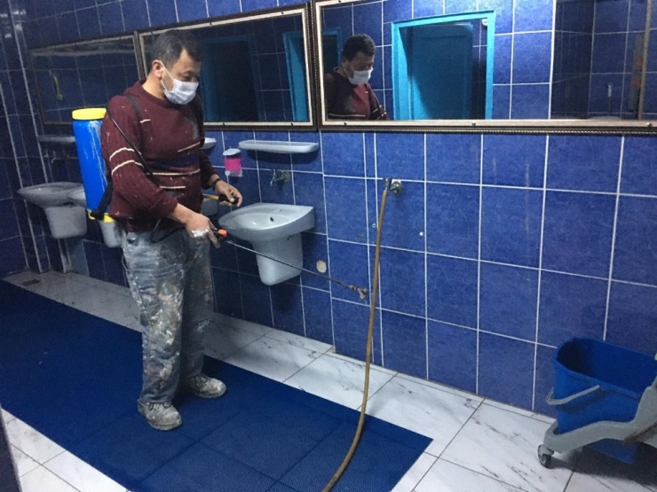 Kırkağaç’ta Tüm Okullar Dezenfekte Edildi