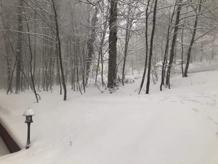 Mart Ayında Kocaeli’nin Yüksek Kesimleri Beyaza Büründü