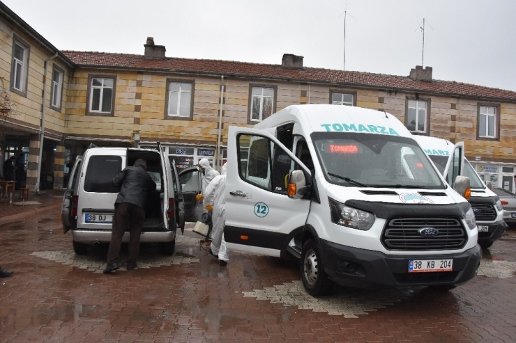 Büyükşehir Belediyesi İlçeleri Dezenfekte Ediyor