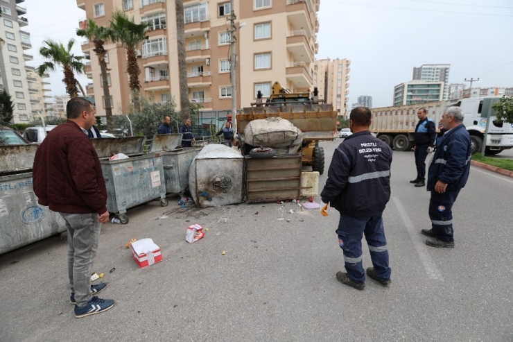 Mezitli’de ’Çek Çek’ Operasyonu