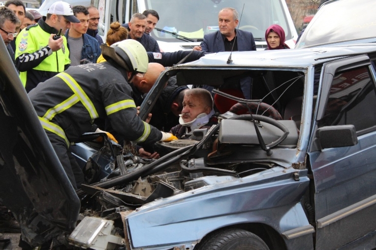 Samsun’da Trafik Kazası: 4 Yaralı