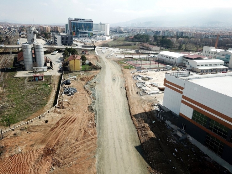 Sivas Yoluna Bağlanan 25 Metre Genişliğindeki Yol Projesinde İlk Adıma Başlandı