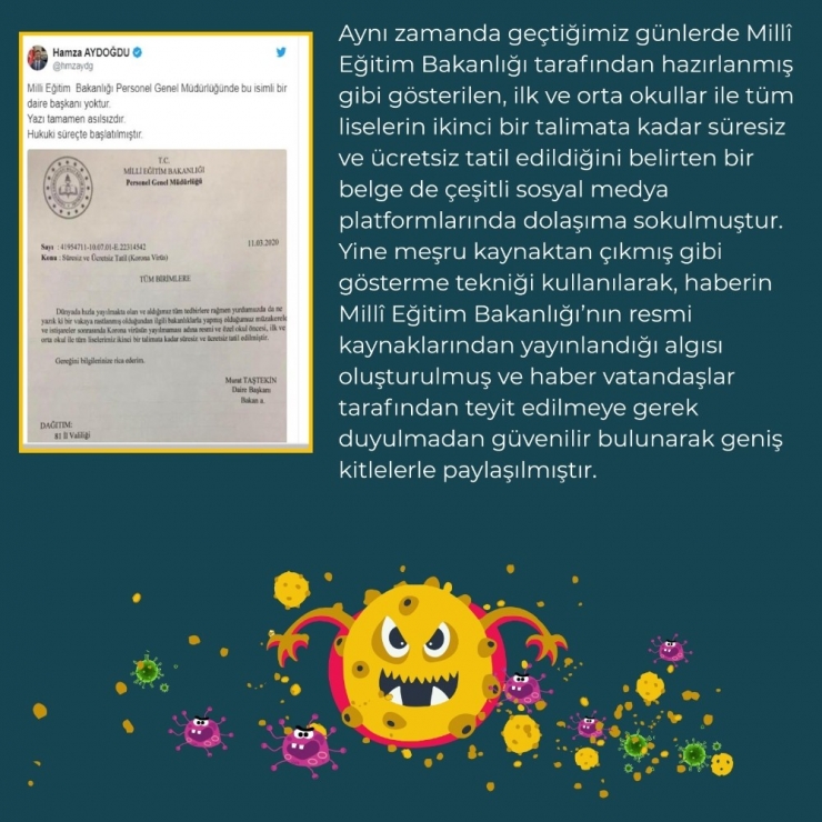 Koronayla İlgili Sosyal Medyadaki Algı Operasyonlarına Karşı Bu Tavsiyelere Dikkat