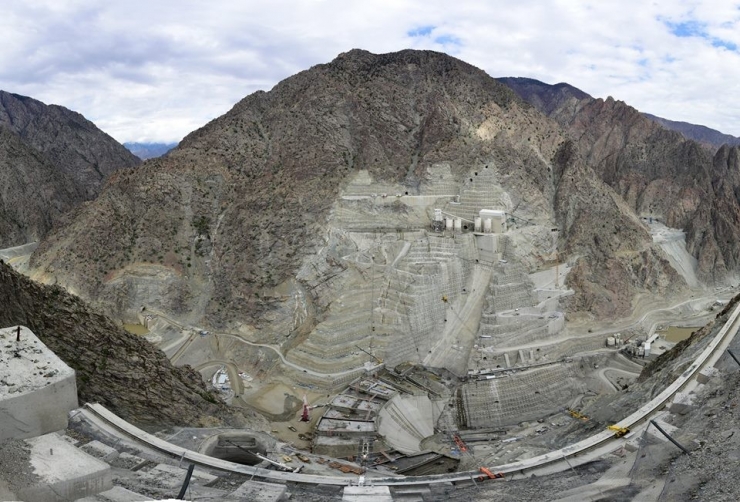 Yusufeli Barajı Gövde Yüksekliği 196 Metreye Ulaştı