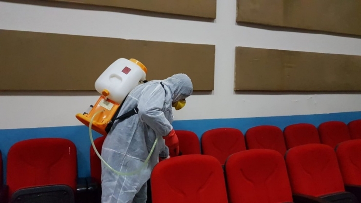 Kamu Binalarında Dezenfeksiyon Çalışmaları Başlatıldı