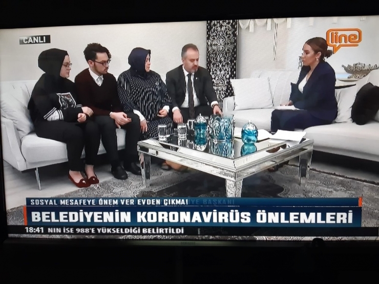 Ana Haber Bülteni Başkanın Evinden Sunuldu