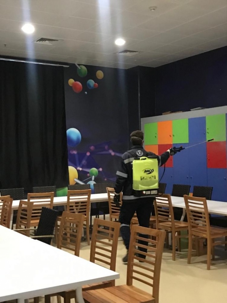 Btm’de Korona Virüs Tedbiri