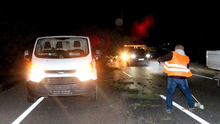 Çevre Yolunda Sürücüler Ölümden Döndü